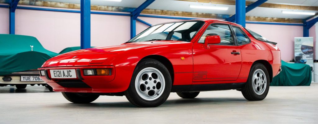 Red Porsche Classic Car